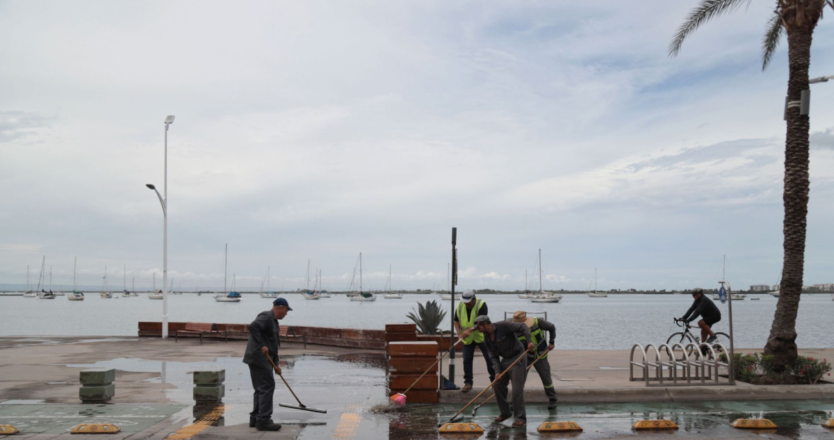 "Raymond" ingresará a Baja California Sur en unas horas; traerá lluvias muy fuertes.