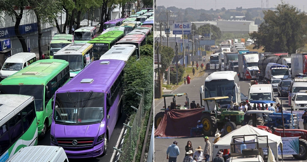 Transportistas y agricultores de maíz suspendieron sus respectivas movilizaciones tras lograr la apertura de diálogo y distintos acuerdos con las autoridades.