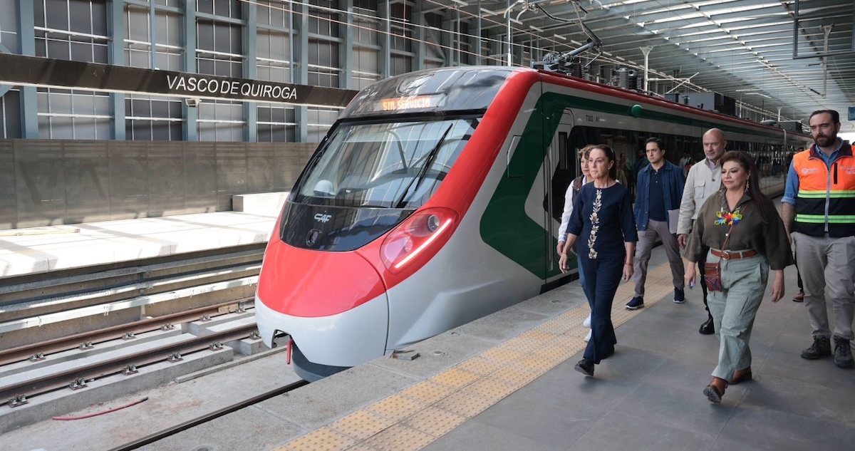 El Tren México-Toluca podrá recorrer desde el Edomex hasta la terminal Observatorio, en la CdMx, a finales de enero del 2026, anunció la Presidenta Sheinbaum.
