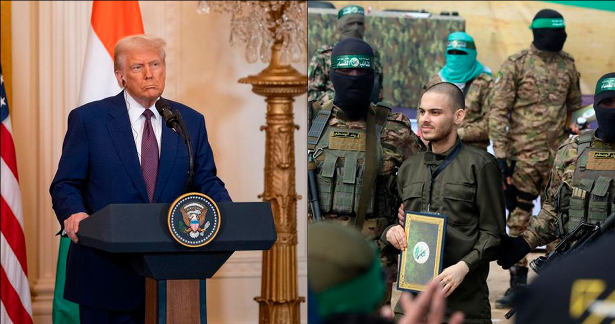 Trump dice que Hamás acepto su acuerdo de paz; ordena a Israel detener ataques en Gaza
