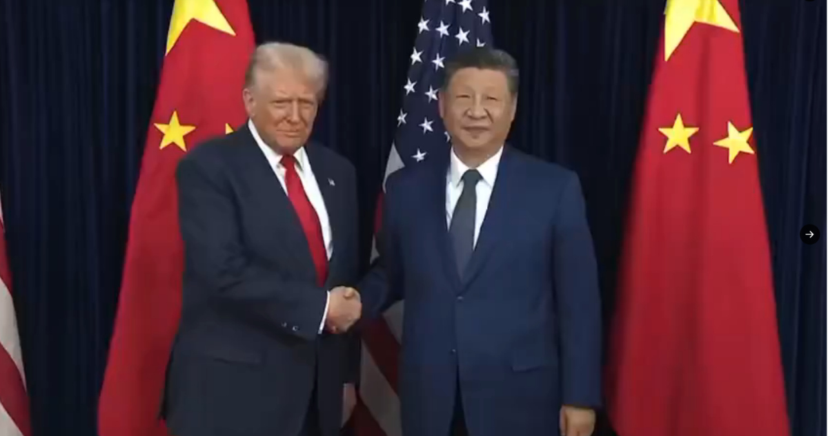 Trump se reúne con Xi Jinping.