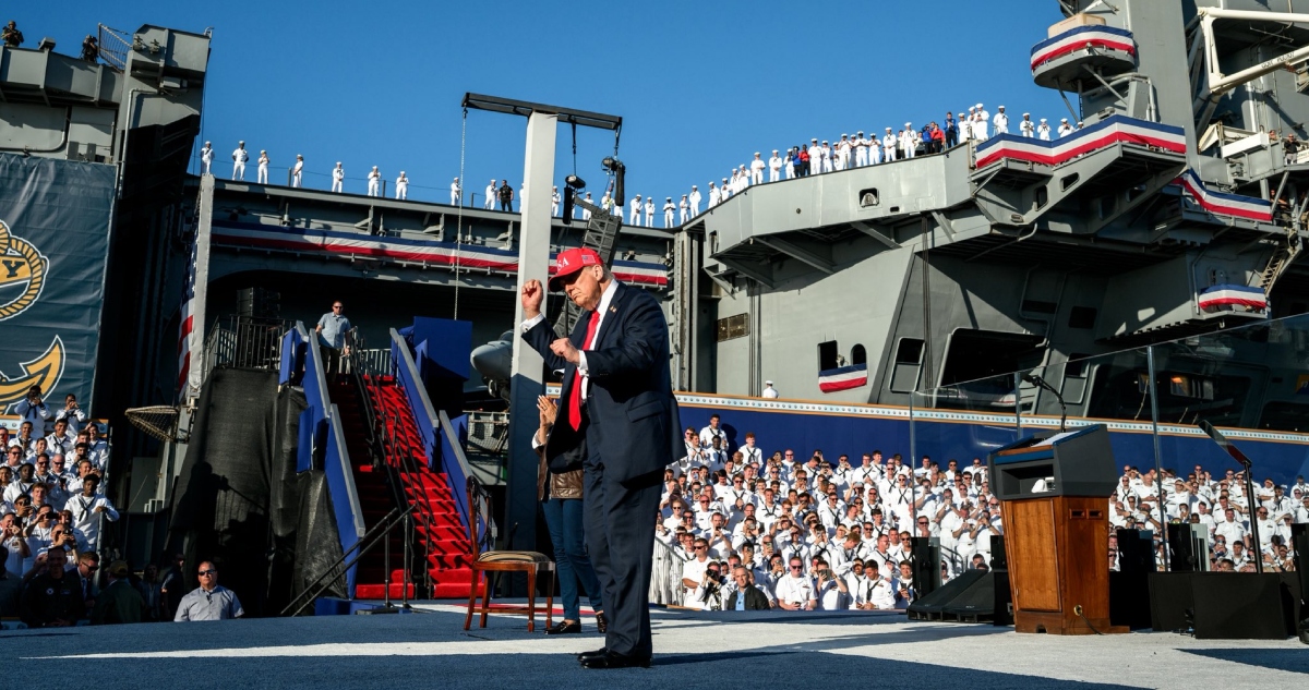 Trump anuncia nuevo ataque a embarcación en el Caribe.