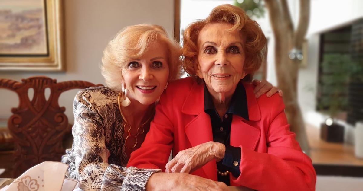 Alejandra Cuevas y Laura Moran, sobrina política y cuñada de Alejandro Gertz Manero.