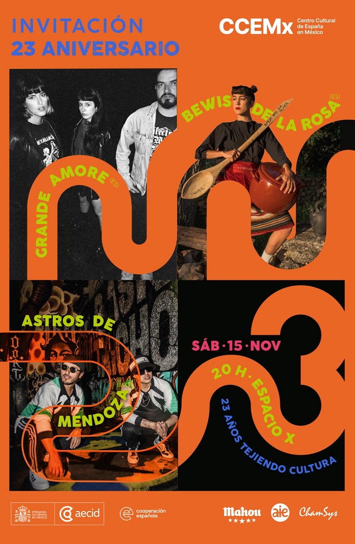 Centro Cultural de España en México (CCEMx) celebra su aniversario.