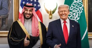 Mohammed bin Salman y Donald Trump