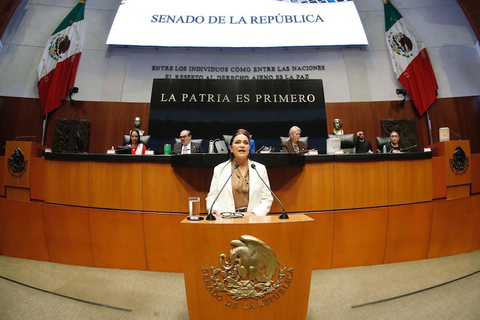 Ariadna Montiel assured that the resources for the Welfare Programs are guaranteed because the current administration governs with honesty and republican austerity.