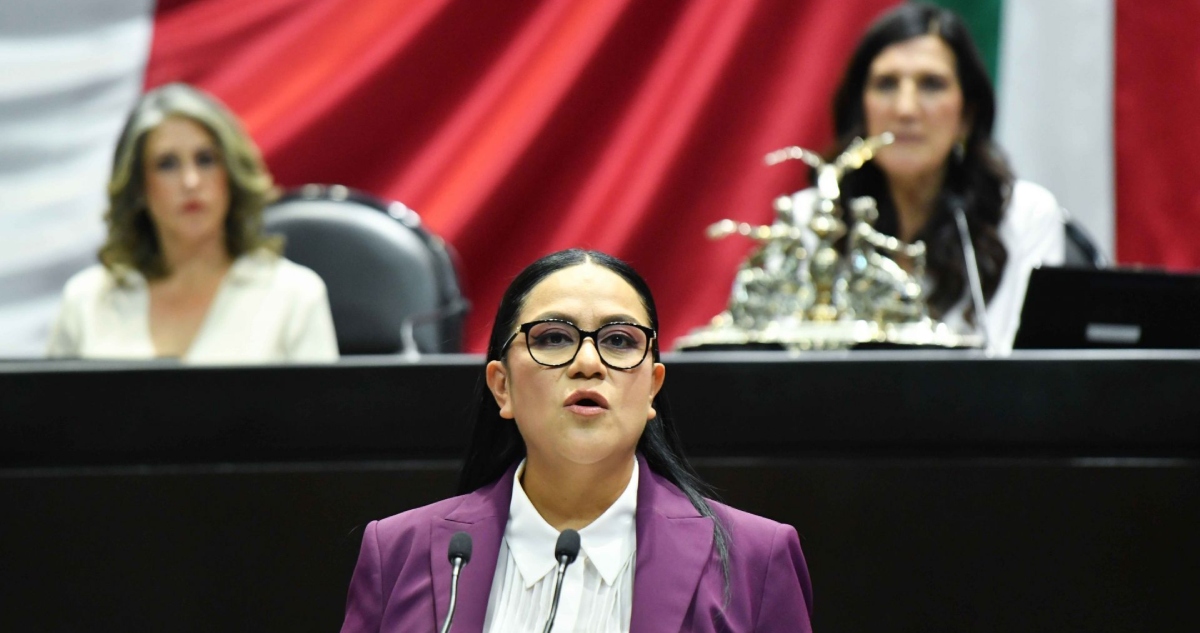 La Secretaria del Bienestar, Ariadna Montiel, presentó un informe ante los diputados el avance registrado en materia de reducción de la pobreza y desigualdad.