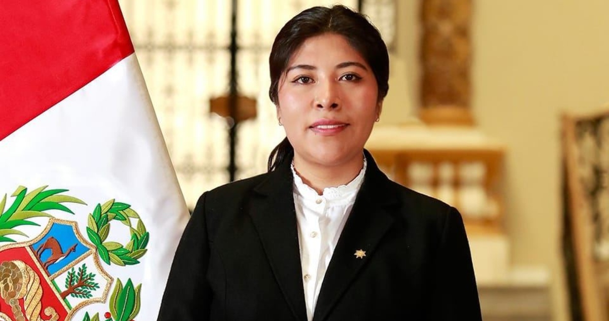 Betssy Chávez, exprimera Ministra de Perú