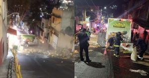 Camión de Jarritos se estrella.