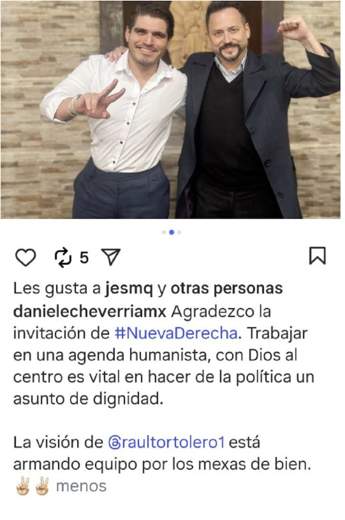 Salinas Pliego trajo a “experto” en mentiras con La Derecha Diario