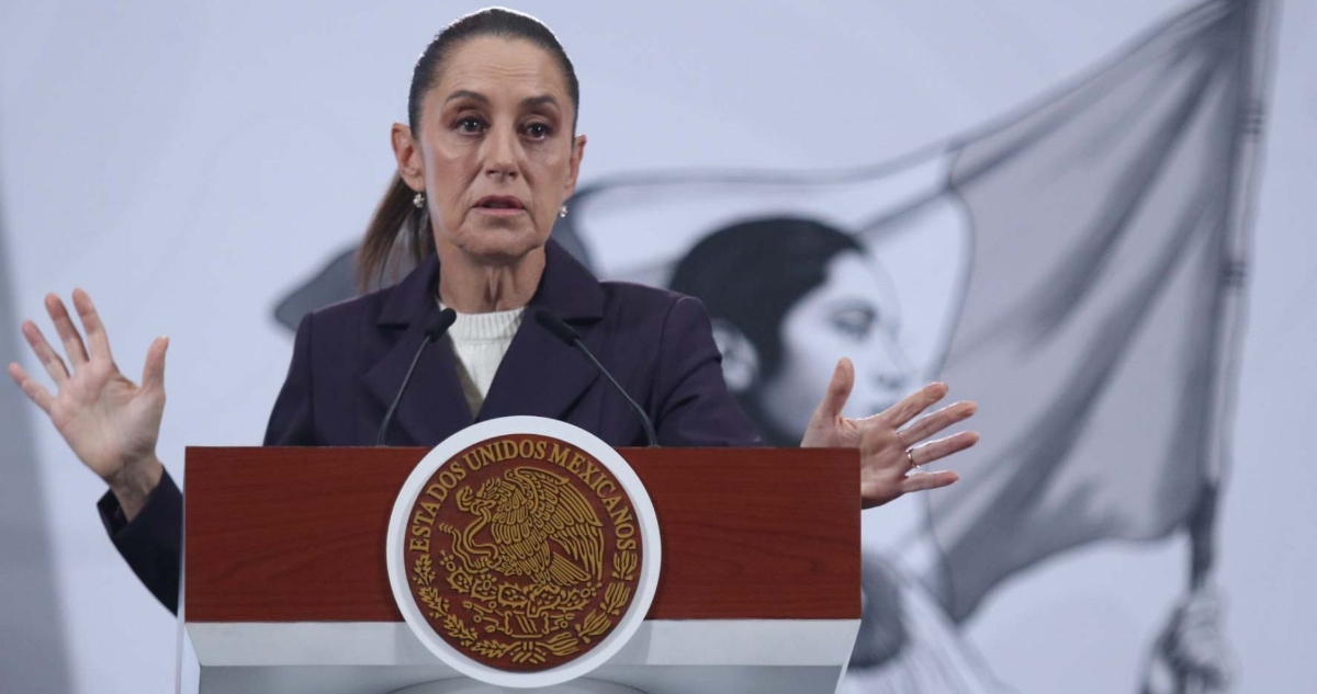 Sheinbaum cuestionó el origen de la convocatoria de la marcha de la "Generación Z", al considerar que el contenido es creado por cuentas sin identidad y con IA.