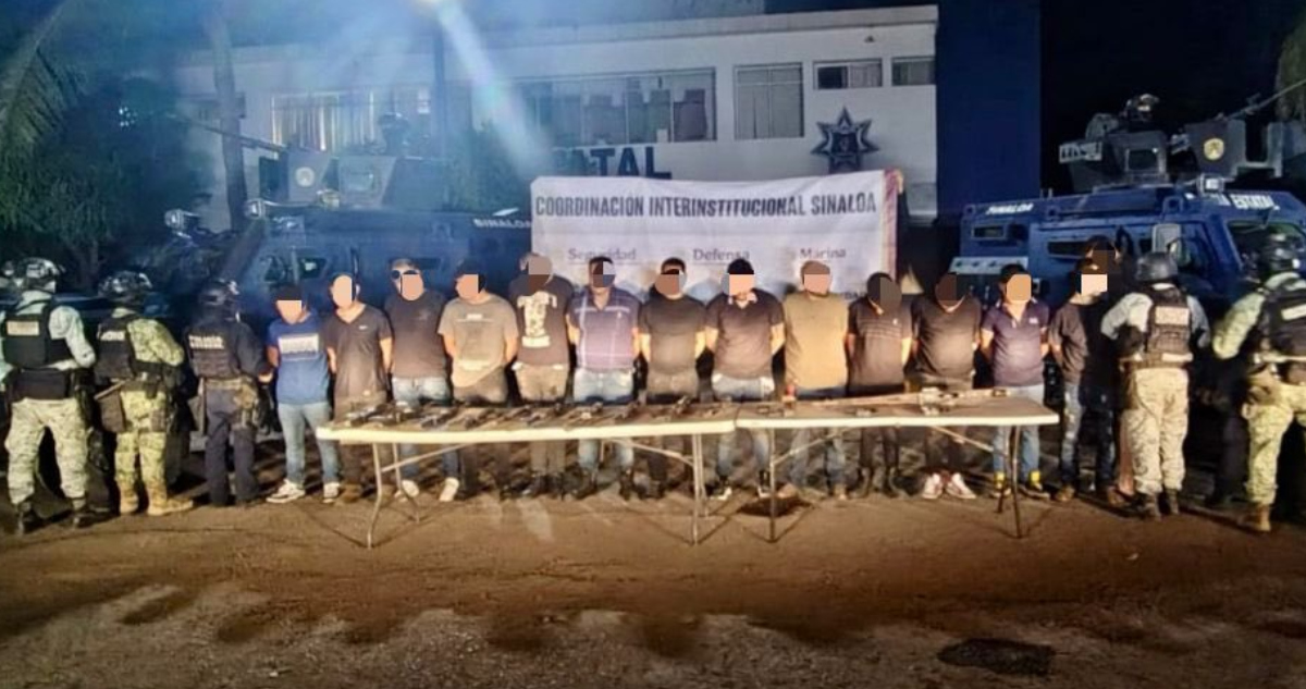 Detenciones en Sinaloa