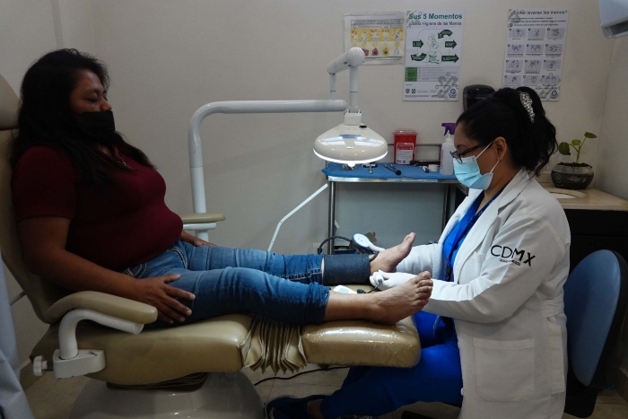 Paciente con diabetes