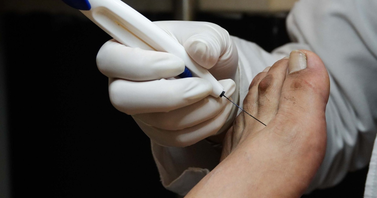 Paciente con diabetes