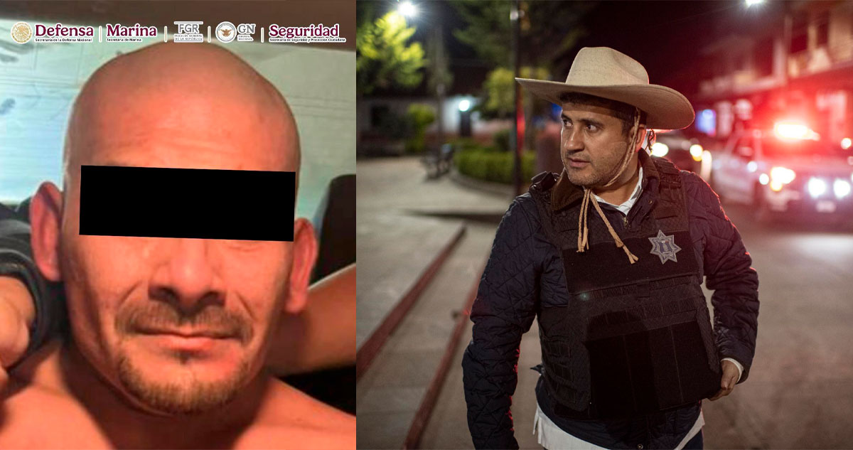 Detienen a "El Pelón", reclutador de dos jóvenes que participaron en el asesinato de Carlos Manzo