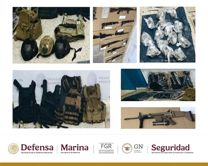La SSPC informó que autoridades federales y estatales de Tabasco detuvieron a "El Toto", presunto jefe de plaza del CJNG y a 19 personas más.