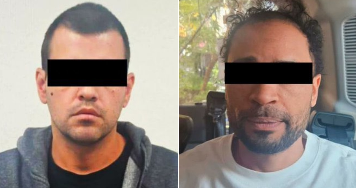 Capturan en CdMx a dos fugitivos de EU.