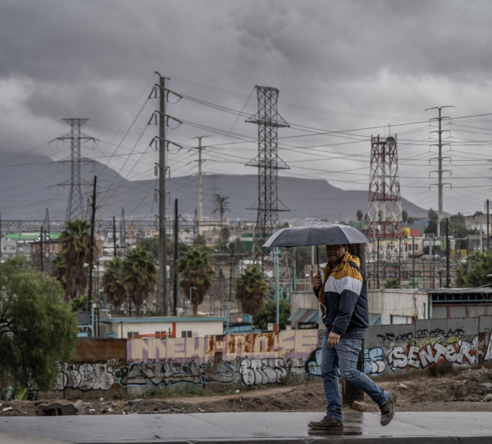 Frente frío y bajas temperaturas en el norte del país.