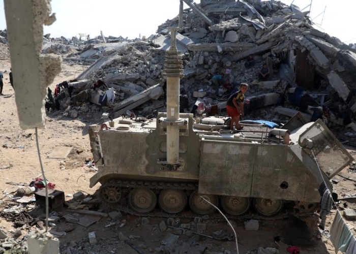 The Wall Street Journal reveló hoy que la invasión de Israel en Gaza generó un flujo de armas sin precedentes desde Estados Unidos hacia Israel. 