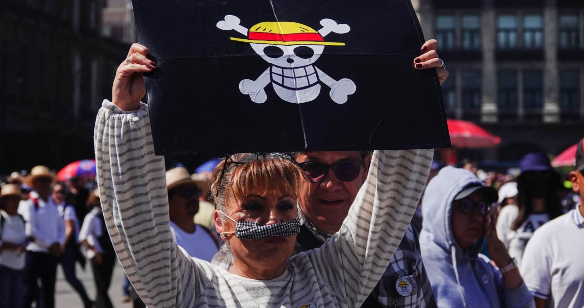 Marcha de la denominada Generación Z