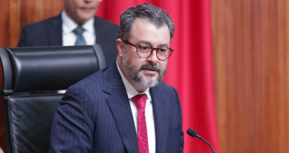 Gilberto Bátiz asumió la presidencia del Tribunal Electoral del Poder Judicial de la Federación (TEPJF) en una sesión solemne, frente a los Poderes de la Unión.