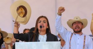 Grecia Quiroz, Alcaldesa de Uruapan. Foto: Cuartoscuro 