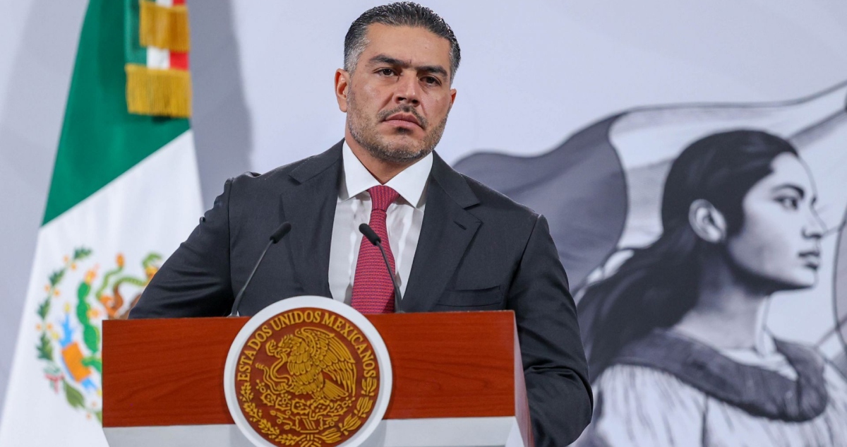 Omar García Harfuch, descartó que existan indicios de dinero proveniente del narcotráfico en el certamen Miss Universo tras la investigación contra Rocha Cantú.