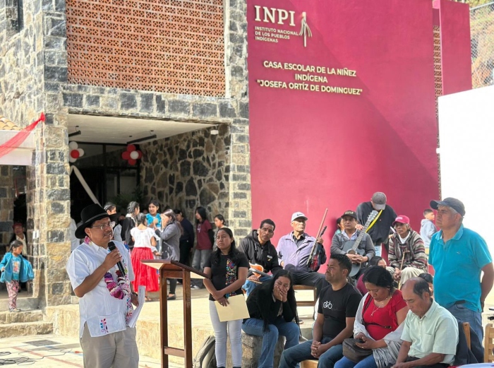 Inauguración de la Casa Escolar de la Niñez “Josefa Ortiz”