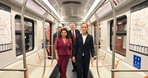 La Jefa de Gobierno de la Ciudad de México, Clara Brugada, inauguró este domingo la reapertura del tramo Juanacatlán-Observatorio de la línea 1 del Metro.