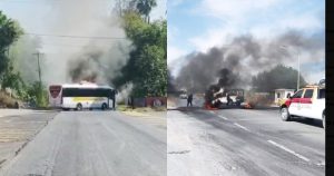 Operativo deja dos abatidos y provoca siete narcobloqueos en Michoacán