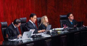 Ministros en la sesión en la que se discutieron 7 créditos fiscales de Salinas Pliego