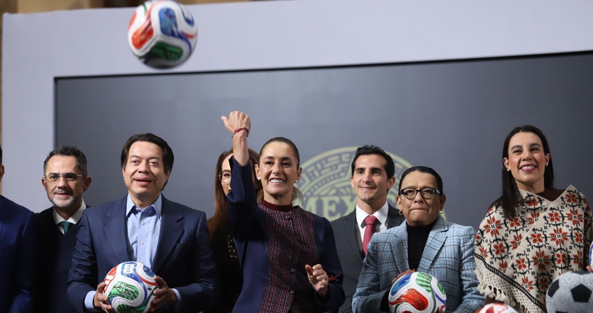 El Gobierno de la Presidenta Claudia Sheinbaum presentó el "Mundial social" rumbo a 2026 en México.