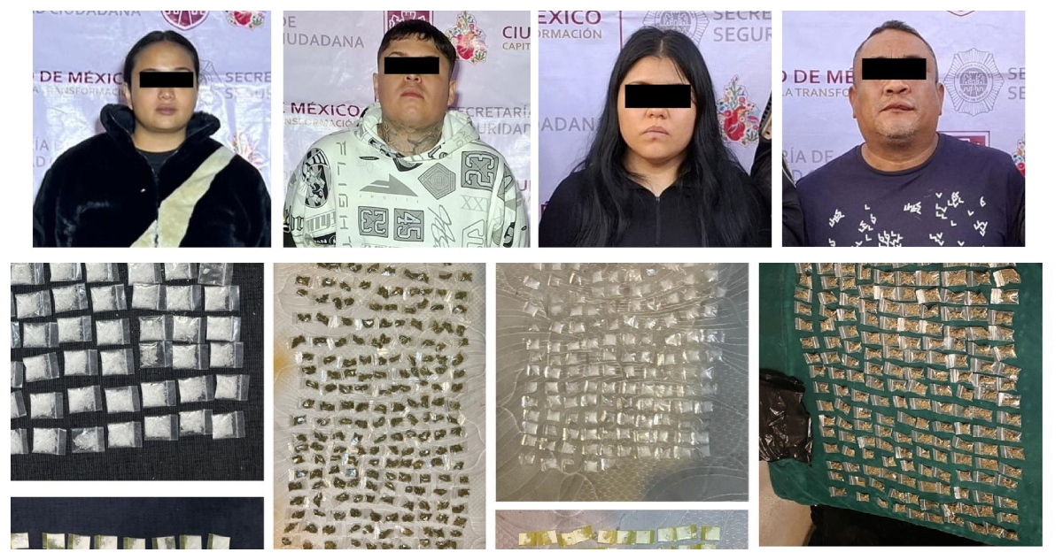 Las autoridades cumplimentaron tres órdenes de cateo en Iztapalapa y Tláhuac, detuvieron a cuatro hombres y tres mujeres.