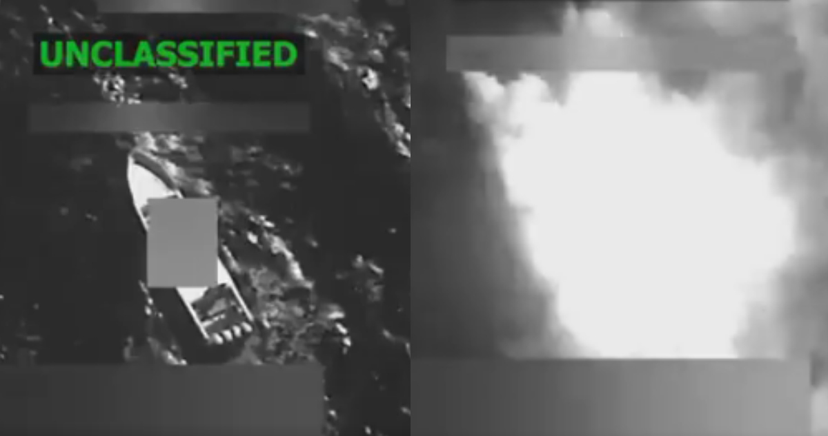 EU realiza nuevas ejecuciones extrajudiciales en el Pacífico; matan a dos en barca