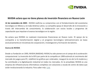 Nvidia desmintió a Samuel García y descartó la inversión millonaria que había prometido el Gobernador de NL.