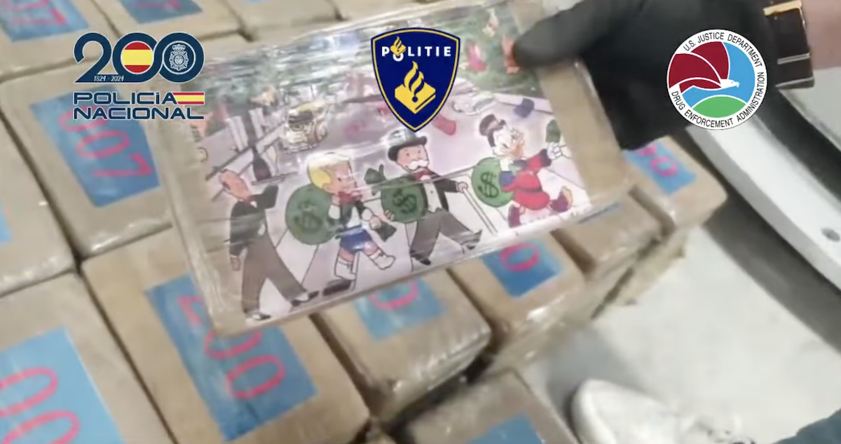 La Policía de España llevó a cabo un operativo para desmantelar una "oficina" del CJNG, el cual dio como resultado la detención de 20 personas.