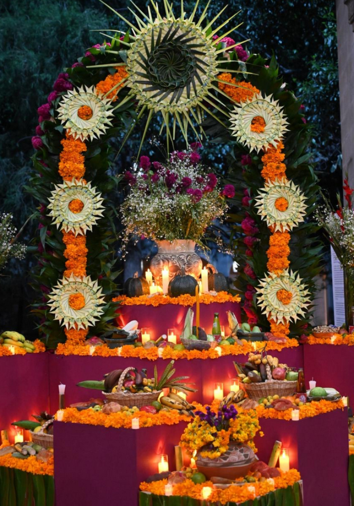 Ofrenda de Palacio Nacional Día de Muertos