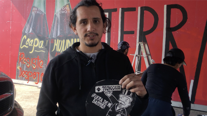 Habitantes de Coyoacán protestan contra la gentrificación en CdMx previo al Mundial 2026.