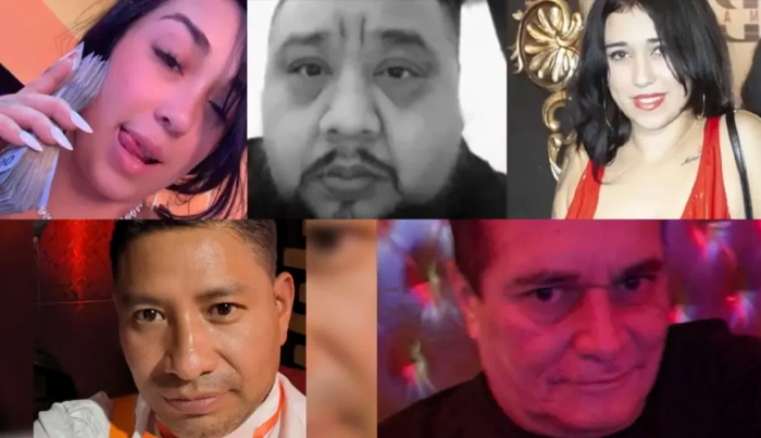 Retrato de víctimas de la masacre