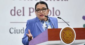 Rosa Icela Rodríguez, titular de la Secretaría de Gobernación