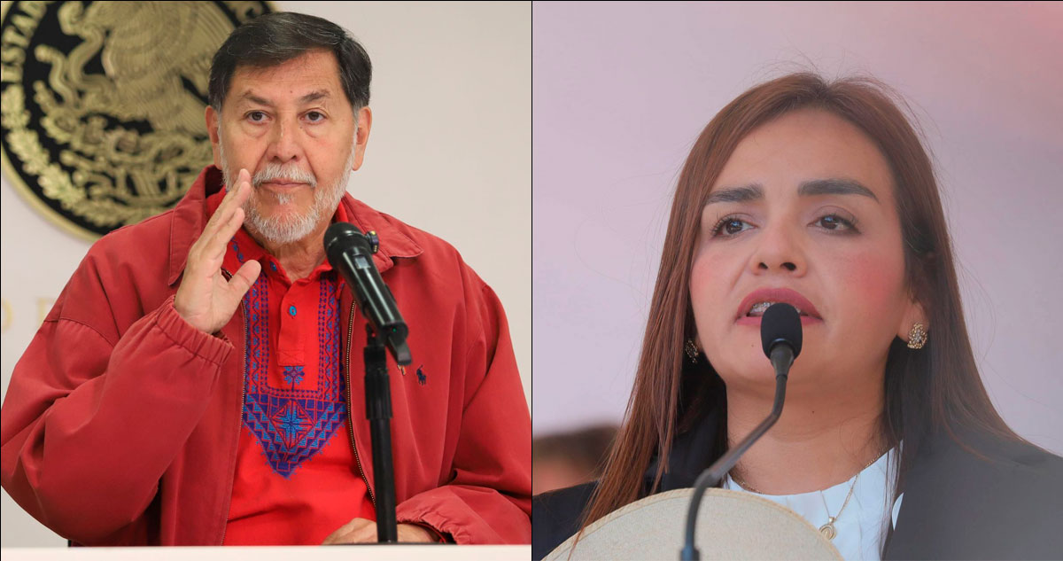 Sheinbaum pide a Noroña respeto para Alcaldesa de Uruapan tras llamarla "fascista"