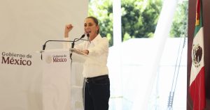 La Presidenta Sheinbaum insistió en que su Gobierno no es igual a los anteriores que se dedicaban a robar al pueblo y eran encabezados por el PRIAN.
