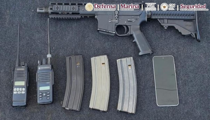 La Secretaría de Seguridad y Protección Ciudadana informó la detención en Mazatlán y Culiacán, Sinaloa, de cinco sujetos relacionados con grupos criminales. 