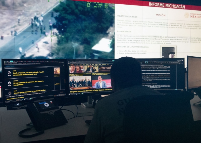 La SSPC informó que dos elementos que realizaban labores de inteligencia en campo desaparecieron ayer en el municipio de Zapopan, Jalisco; alistan búsqueda.