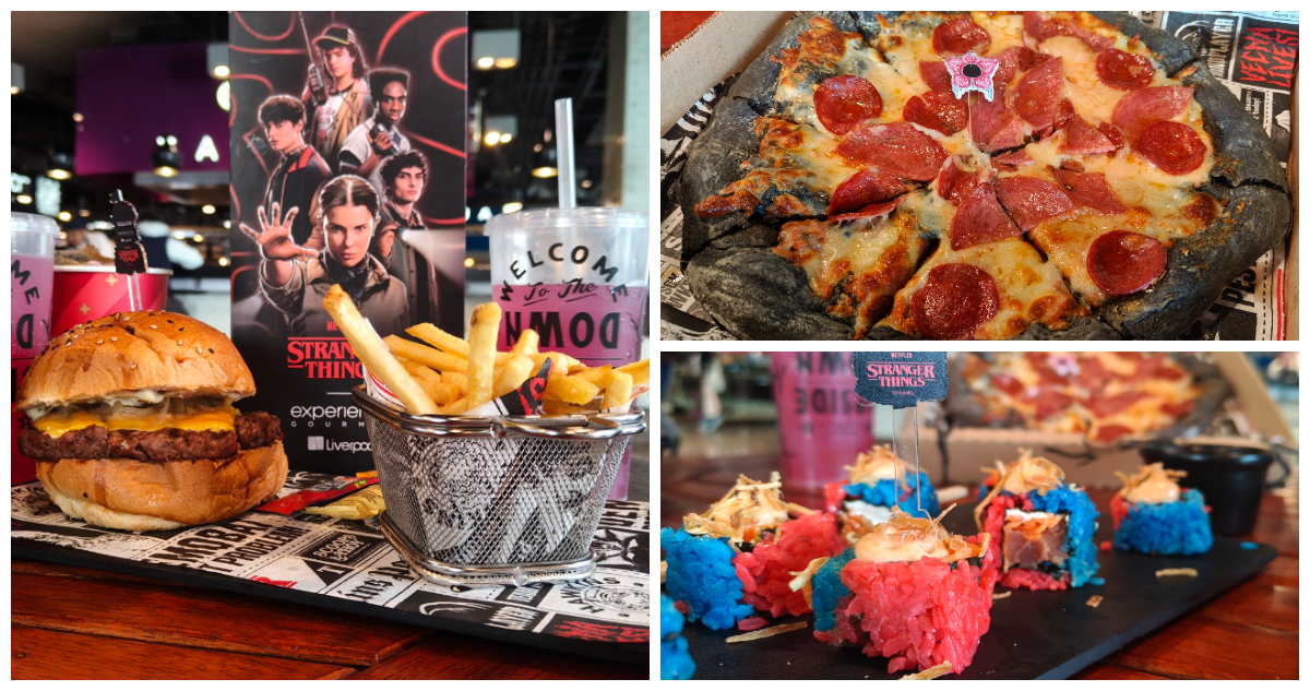 Menú inspirado en Stranger Things