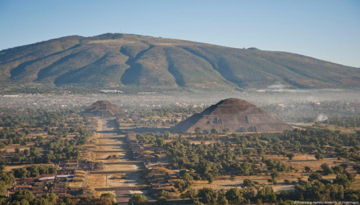 Teotihuacan city.