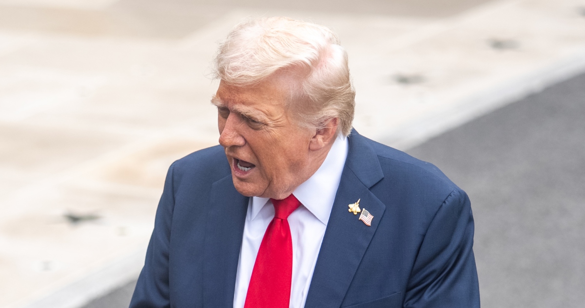 Donald Trump en conferencia de prensa