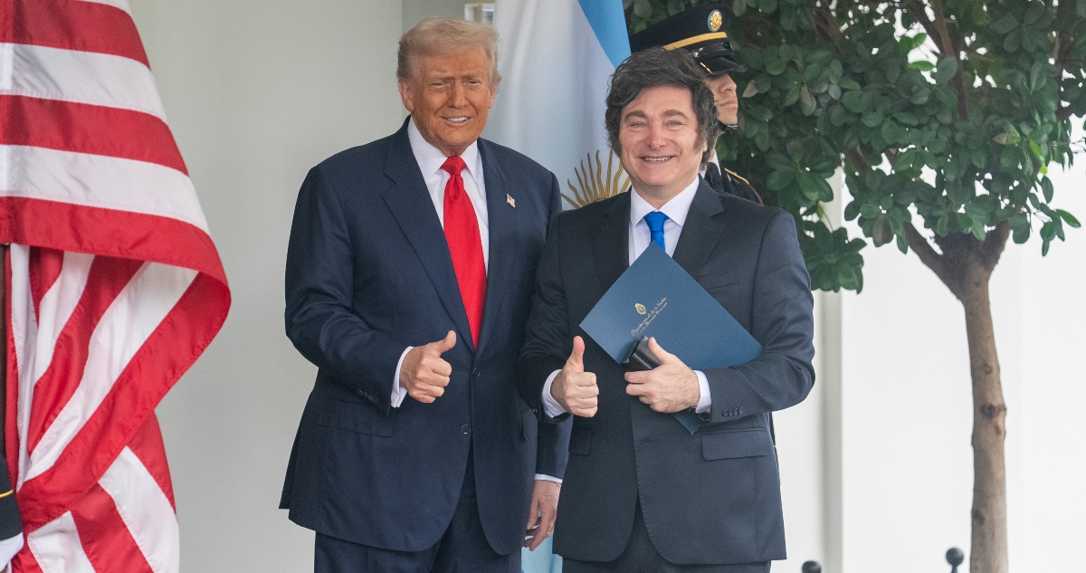 Trump y Javier Milei