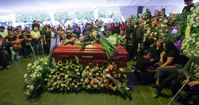 Uruapan despide al Alcalde Carlos Manzo Rodríguez.