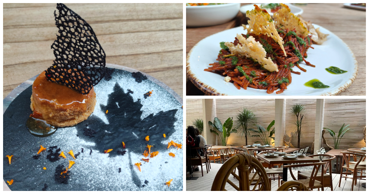 Platillos de otoño en el restaurante ZuZu